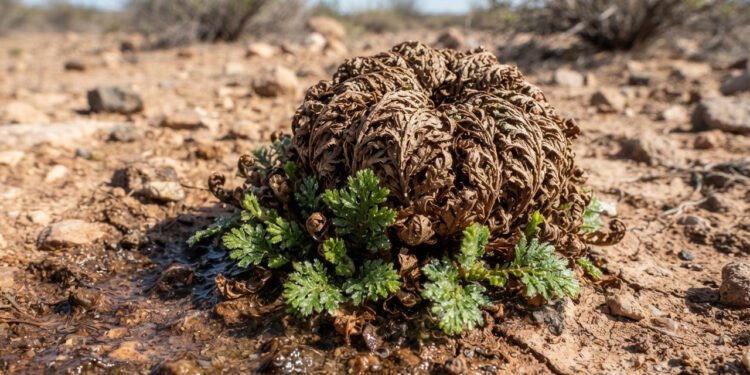 A planta que renasce depois de anos completamente seca surpreende quem estuda os mistérios da natureza