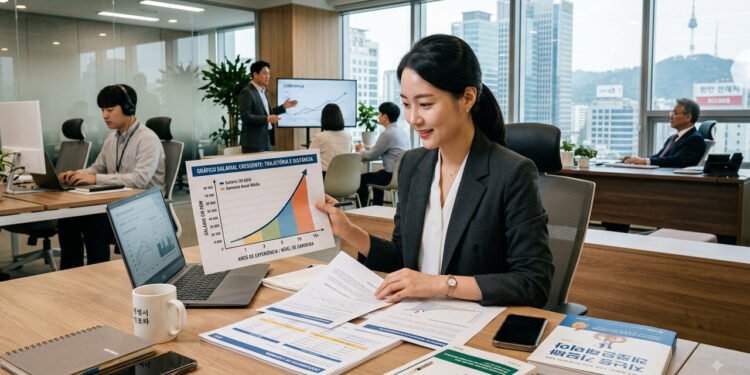 A surpreendente queda da diferença salarial para cerca de 4% no início da carreira na Coreia do Sul e os segredos por trás dos números