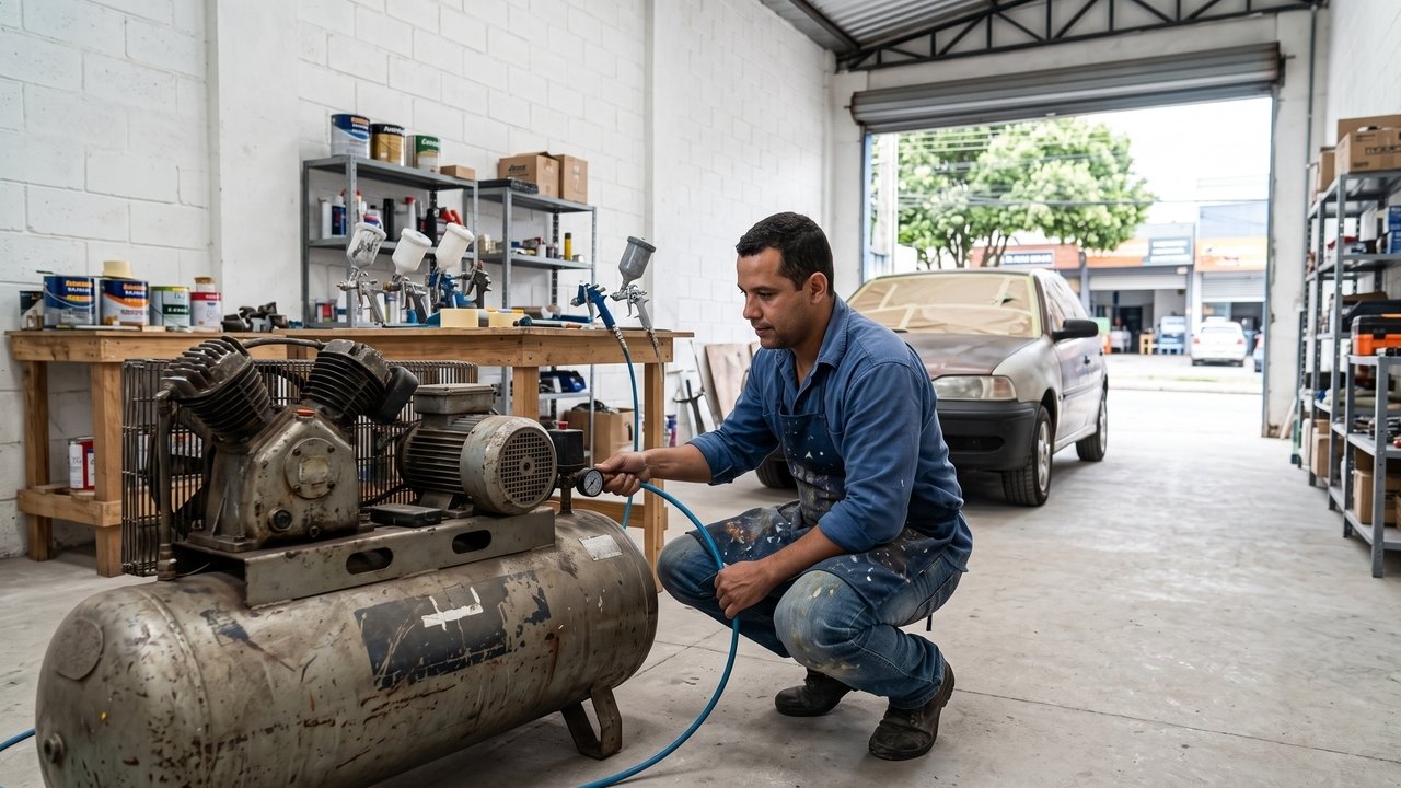 Pintor compra compressor usado para abrir a própria oficina e encontra defeito grave logo após começar a trabalhar; STJ admite responsabilização quando o vício oculto surge dentro da vida útil
