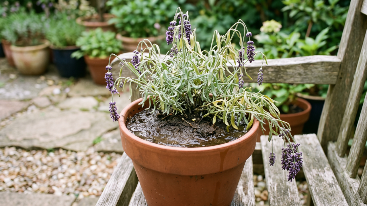 Os jardineiros concordam: se a lavanda seca, nem sempre é por falta de água, mas porque o solo retém umidade demais