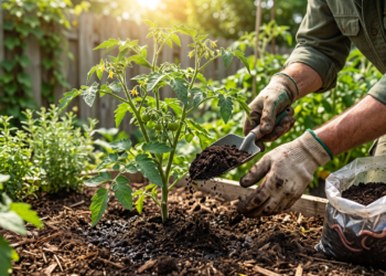 Os jardineiros concordam: jogar húmus de minhoca nas plantas no verão é benéfico por um motivo simples