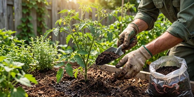 Os jardineiros concordam: jogar húmus de minhoca nas plantas no verão é benéfico por um motivo simples