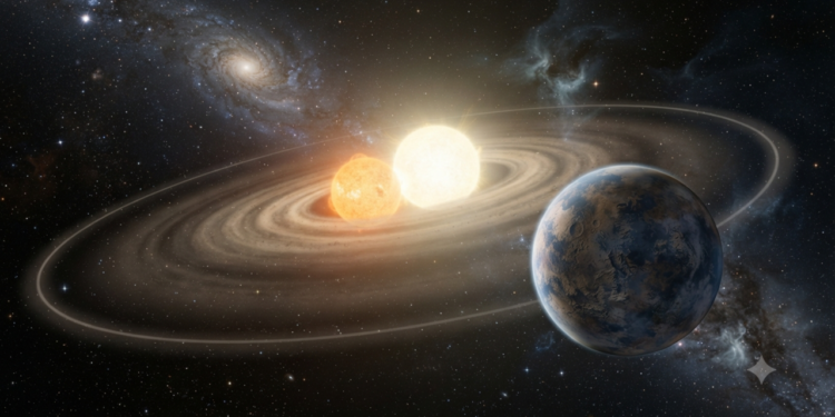 O efeito Einstein afasta planetas de sistemas estelares binários compactos