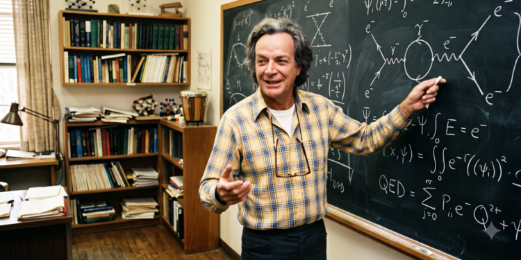 Richard Feynman, físico, disse: “Coisas em escala muito pequena não se comportam como nada da nossa experiência direta”