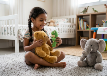 Crianças que conversam com brinquedos desenvolvem mais do que imaginação — pesquisadores explicam o que existe por trás dessa brincadeira Crianças que conversam com brinquedos desenvolvem mais do que imaginação — pesquisadores explicam o que existe por trás dessa brincadeira