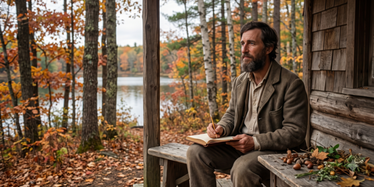 A citação do dia de Henry David Thoreau: "A maioria dos homens leva uma vida de silencioso desespero."
