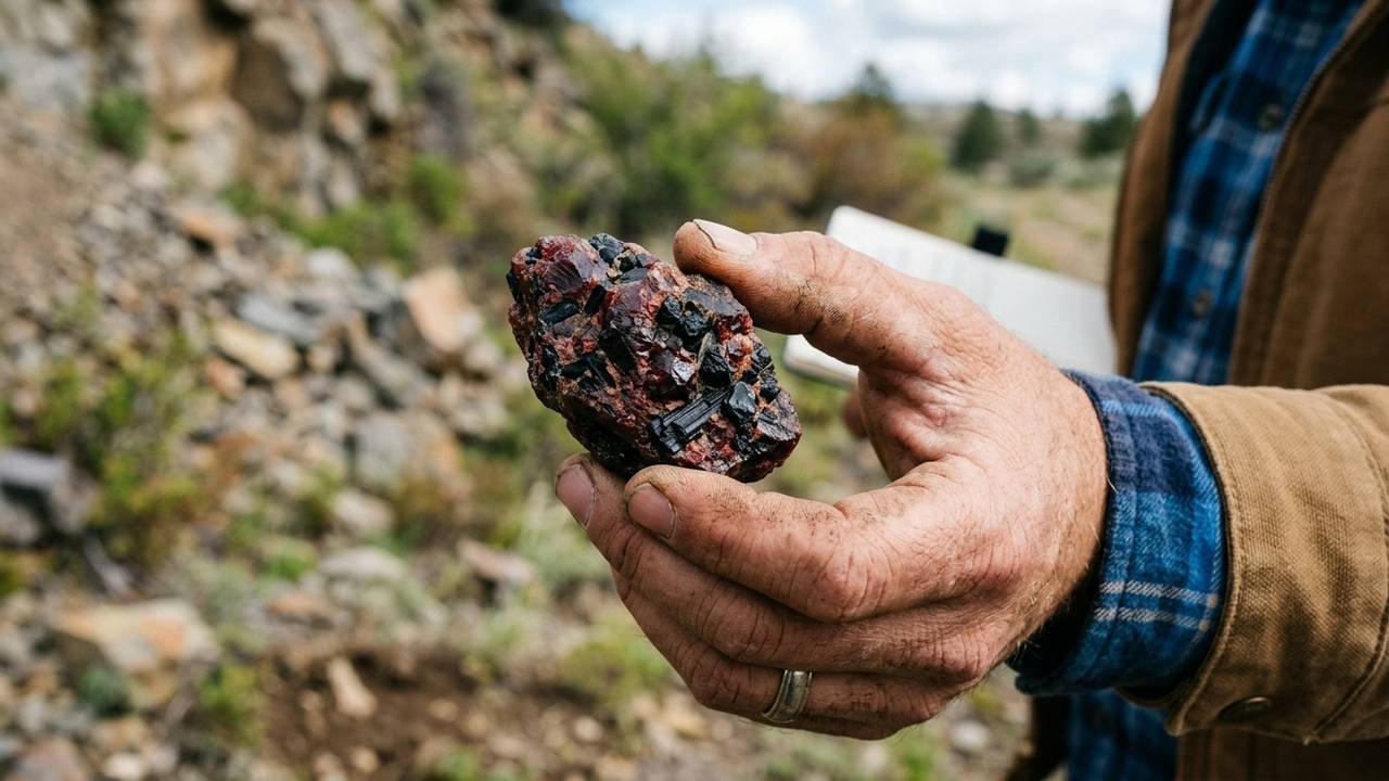 Esqueça o rubi e o diamante: esse cristal avermelhado já teve apenas dois exemplares no planeta, sendo o mineral mais raro do mundo