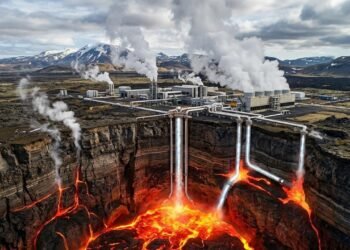 A descoberta geológica que surpreendeu os engenheiros: a perfuração de uma câmara de magma a 900 graus que gera energia vulcânica supercrítica