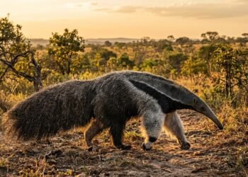 A habilidade inacreditável do tamanduá-bandeira que surpreendeu os biólogos e revela como o animal devora formigas sem destruir o formigueiro