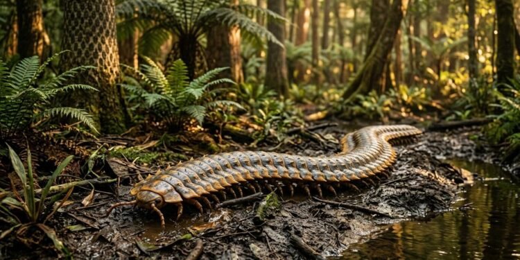 Arthropleura gigante