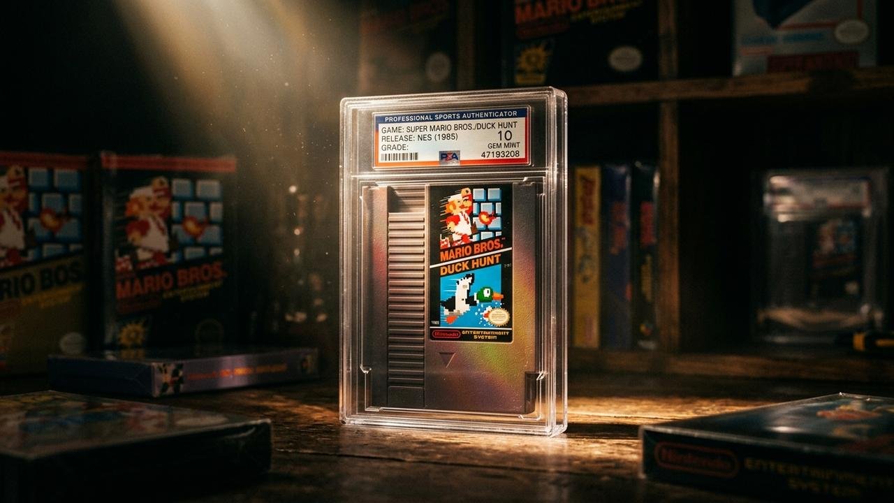 cartuchos de Super Mario