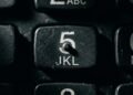 tecla 5 do telefone