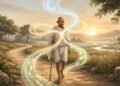 Mahatma Gandhi, ativista indiano: “A felicidade é quando o que você pensa, o que você diz e o que você faz estão em harmonia.”