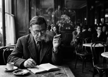 A citação do dia de Jean-Paul Sartre: "O homem está condenado a ser livre."