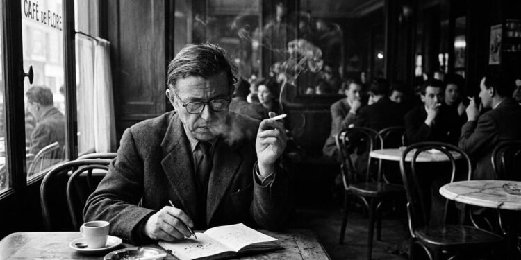 A citação do dia de Jean-Paul Sartre: "O homem está condenado a ser livre."