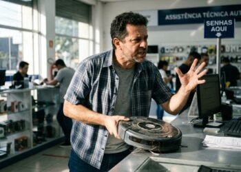 robô aspirador na garantia