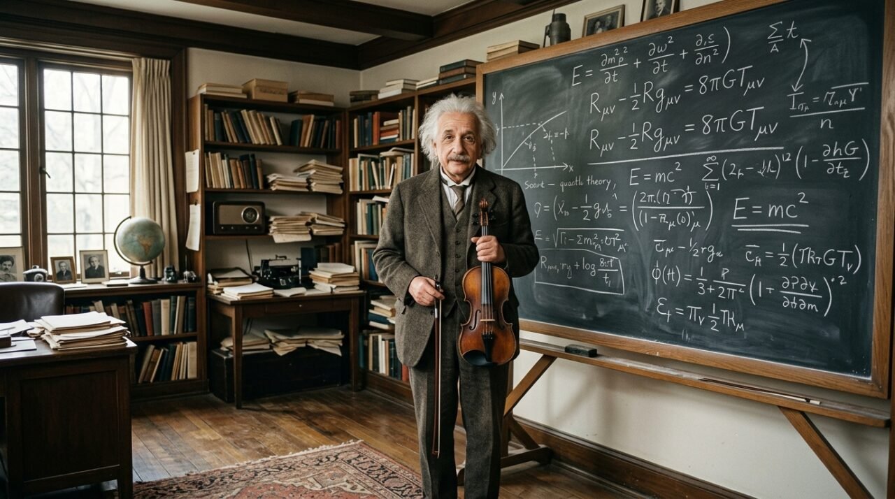 felicidade de Albert Einstein
