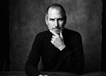 A citação do dia de Steve Jobs: "A única maneira de fazer um ótimo trabalho é amar o que você faz."