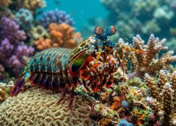 A visão de 16 cores e o soco letal que quebra vidros da lagosta-boxeadora surpreenderam os biólogos e revelam o predador mais colorido do mar
