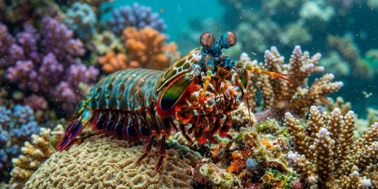 A visão de 16 cores e o soco letal que quebra vidros da lagosta-boxeadora surpreenderam os biólogos e revelam o predador mais colorido do mar