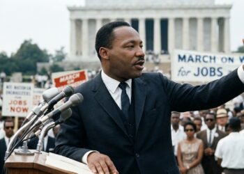 Martin Luther King, ativista: “Aprendemos a voar como pássaros, a nadar como peixes, mas não aprendemos a simples arte de viver como irmãos.”