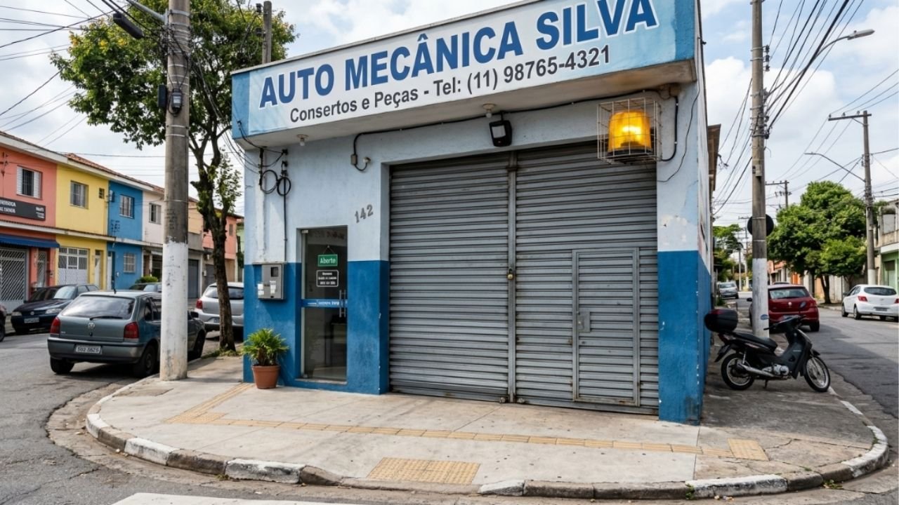 Morador instalou portão eletrônico basculante que projeta 1 metro para fora da calçada ao abrir, atingindo pedestres que passam pelo local; a prefeitura aplica multa e notifica o proprietário para alterar o mecanismo de abertura por risco de acidentes