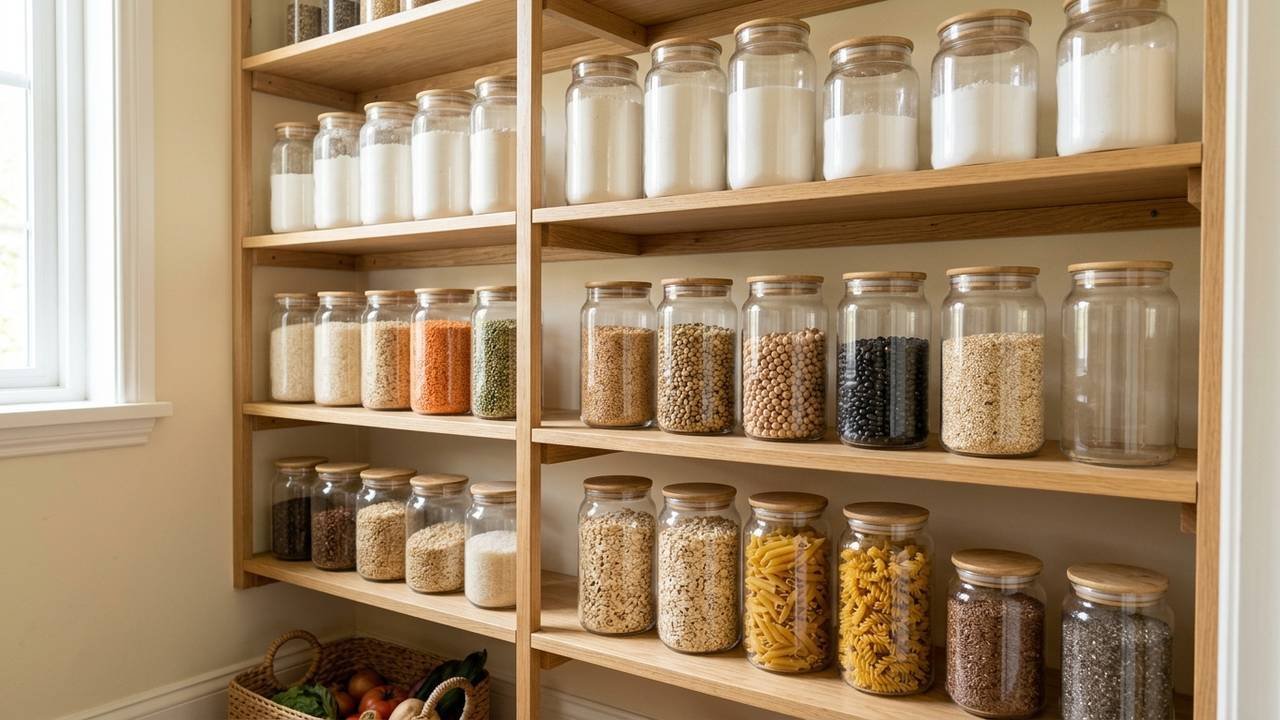 Guardar farinhas em embalagens abertas: o erro silencioso que atrai carunchos e traças para formarem ninhos nos armários da sua cozinha