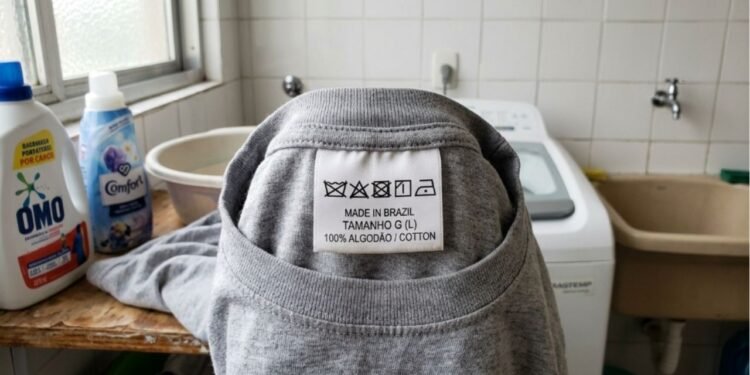 Os símbolos de balde com X na etiqueta de roupa: o que cada um realmente proíbe fazer