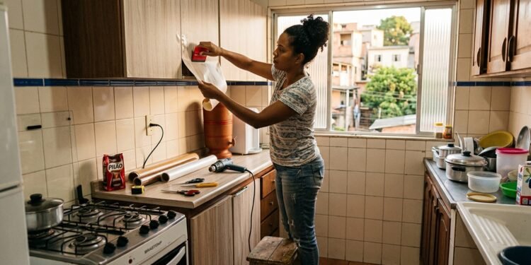 Esse sistema anti-bolhas garante um acabamento reto e uniforme até mesmo em mãos inexperientes.