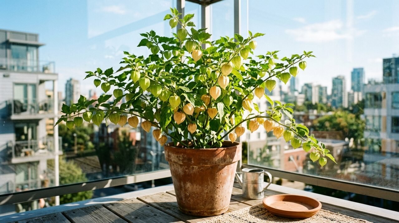 planta tomate laranja