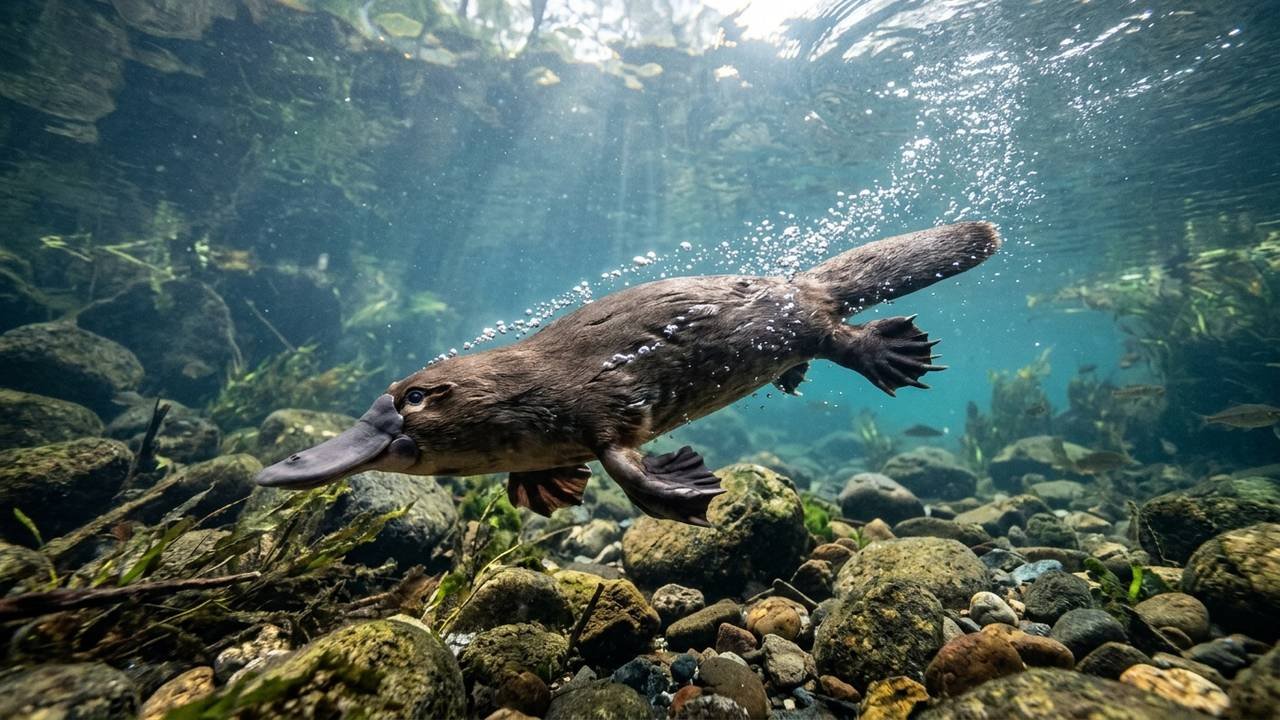 A biologia inacreditável do ornitorrinco que surpreendeu os cientistas e revela um mamífero peçonhento capaz de botar ovos no ninho