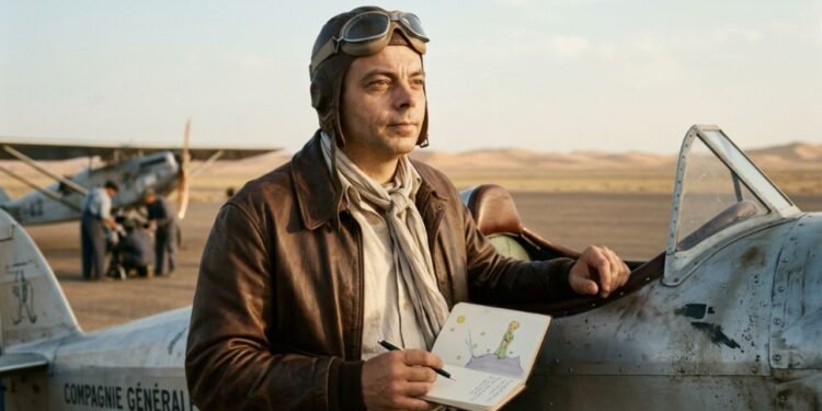 O autor por trás dessa reflexão profunda foi Antoine de Saint-Exupéry, um famoso aviador e escritor nascido na França em 1900