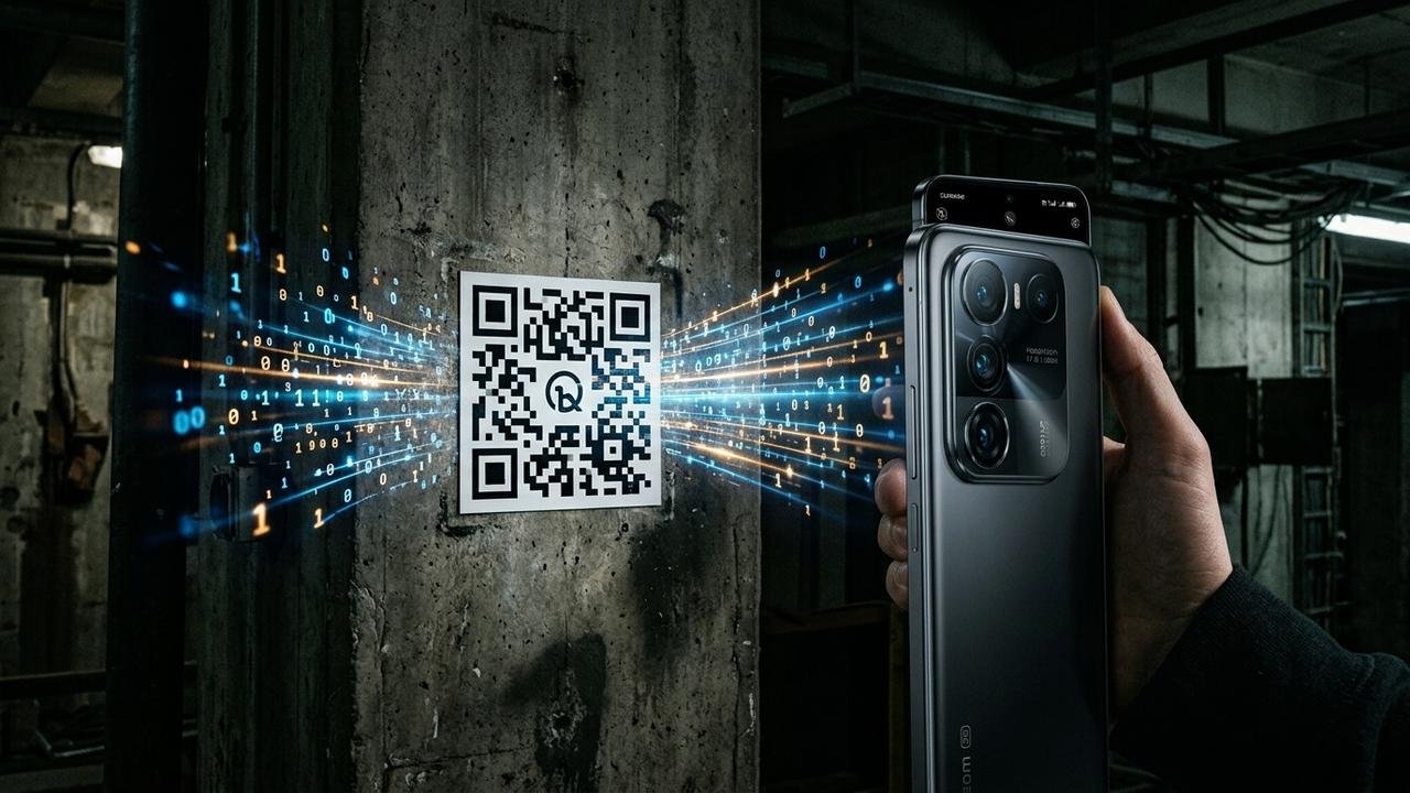quadrados do QR Code