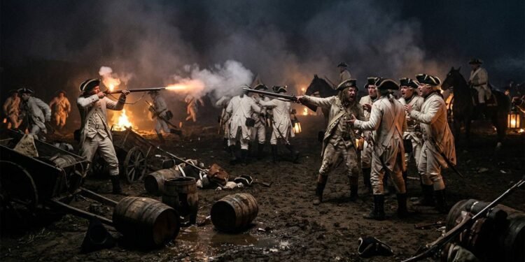 O exército imperial da Áustria que se embriagou, atacou a si mesmo na escuridão e perdeu cerca de 10 mil homens antes mesmo de o inimigo chegar
