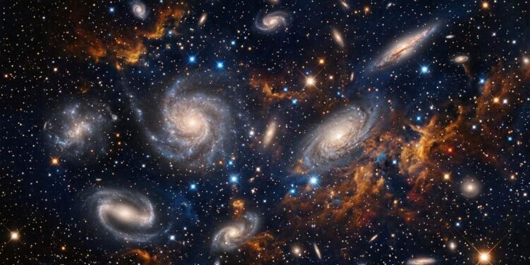 mapa 2D do Universo