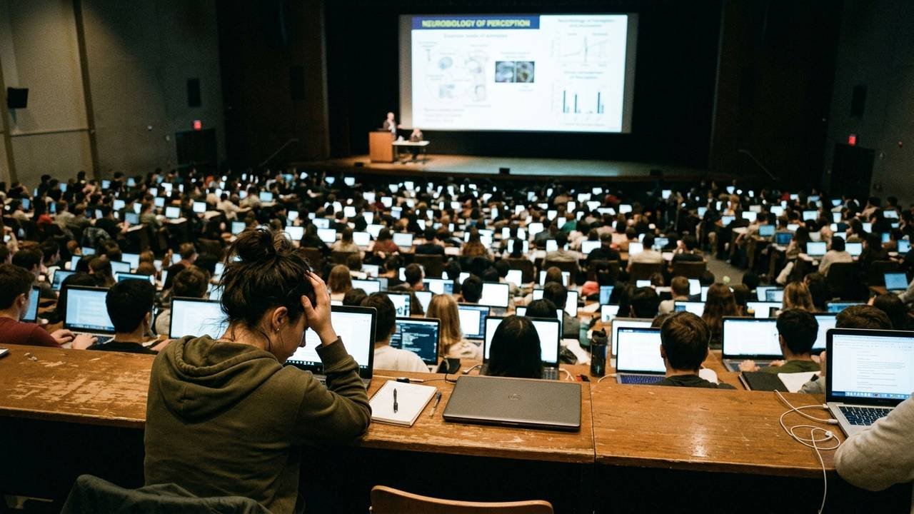 Psicólogos dizem que quem prefere ficar no fundo da sala não é apenas antissocial, mas frequentemente altamente sensível a estímulos visuais