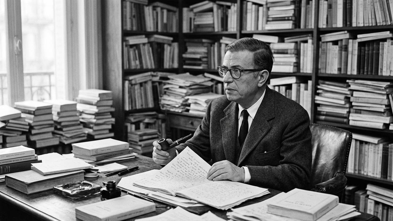 "O homem está condenado a ser livre": A frase de Jean-Paul Sartre que explica o peso angustiante de ser o único responsável pelo próprio destino
