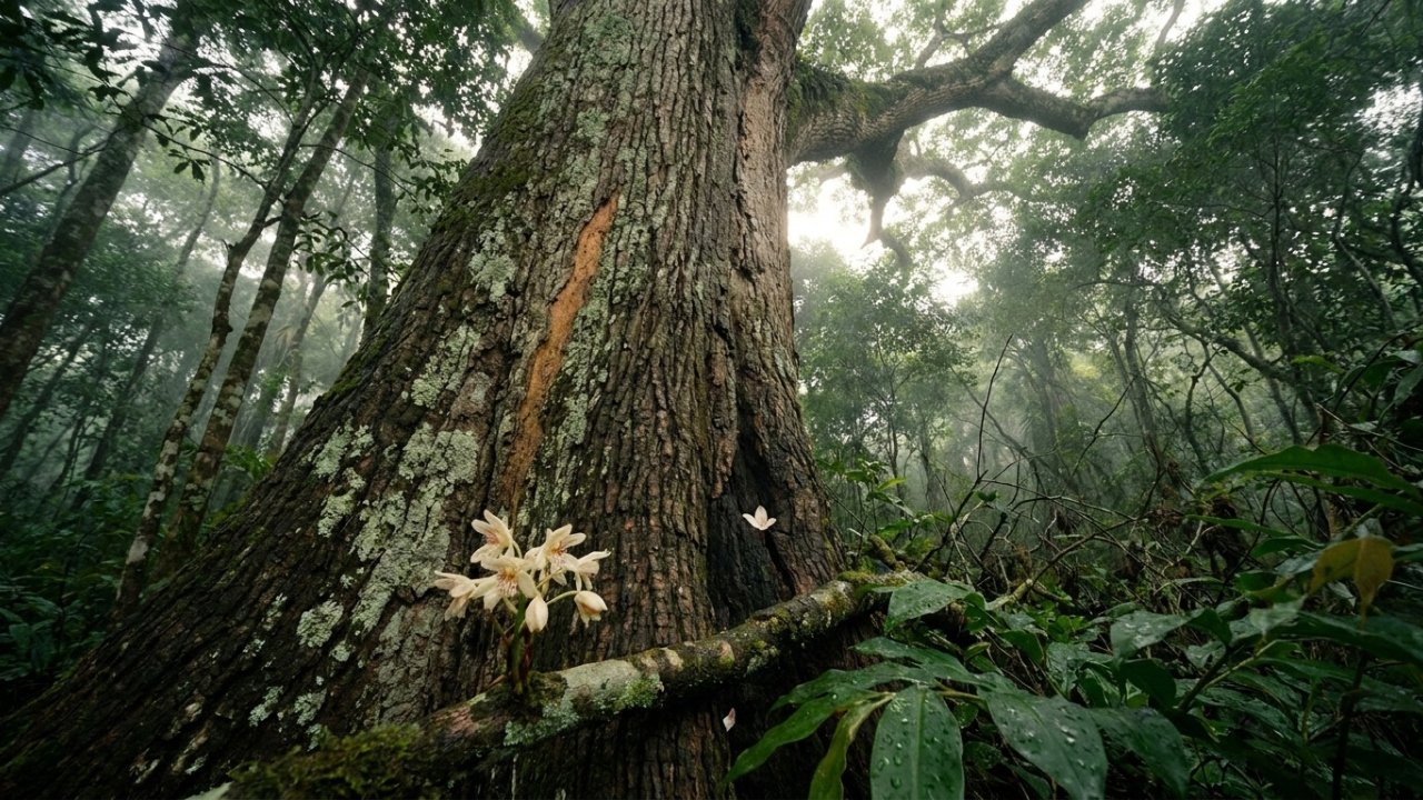 O jequitibá-rosa entre os gigantes naturais do Brasil