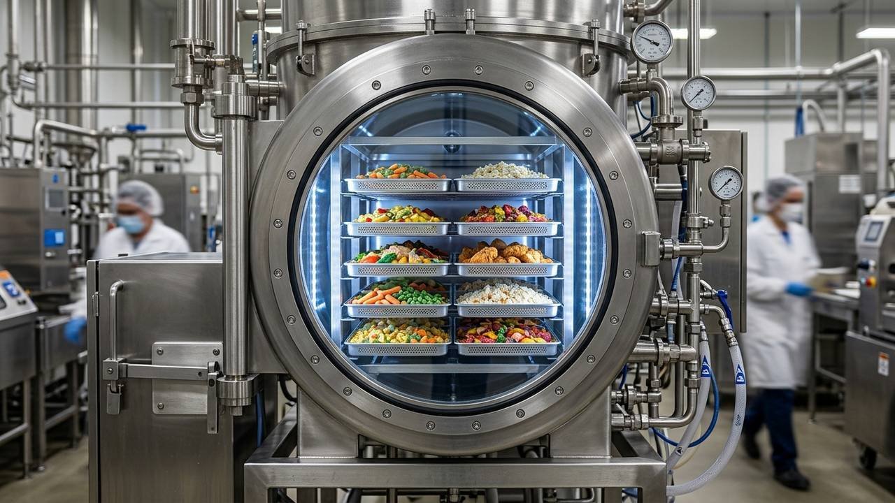 A tecnologia aeroespacial de retirar a água a vácuo: a ciência que liofiliza refeições de combate e impede o apodrecimento da comida em missões polares