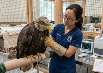 Uma águia voltou a voar livremente após receber tratamento veterinário por envenenamento: “Nossos sinceros agradecimentos a todos os envolvidos na recuperação e no retorno desta ave à natureza.”