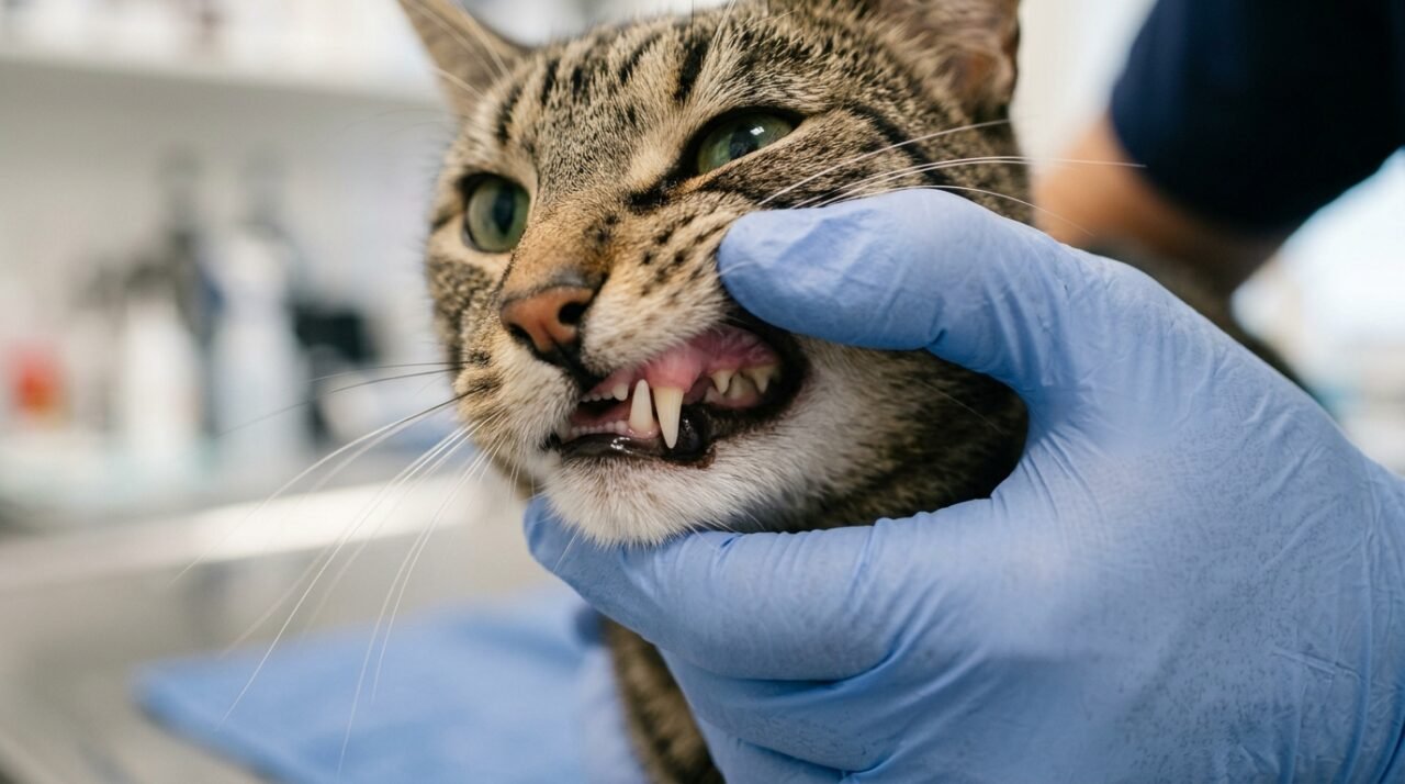 gato sem comer