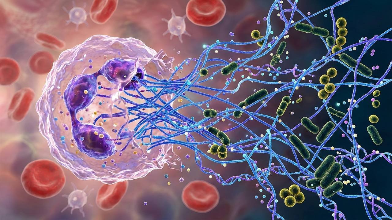 A habilidade inacreditável dos glóbulos brancos que surpreendeu os imunologistas e revela um ataque celular suicida contra bactérias