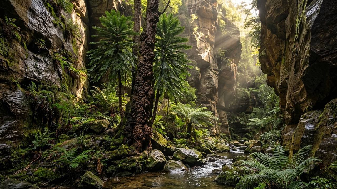 A descoberta inacreditável em um desfiladeiro australiano que surpreendeu os botânicos e revelou uma árvore da era dos dinossauros