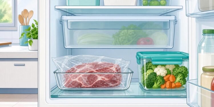 Ainda descongela carne fora da geladeira? O erro comum no preparo dos alimentos que aumenta o risco de contaminação