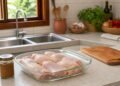 Ainda lava o frango cru na pia? O erro comum no preparo dos alimentos que espalha bactérias pela cozinha sem você perceber