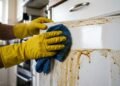 Sem detergente nem água sanitária: a maneira mais simples de remover a gordura dos móveis da cozinha