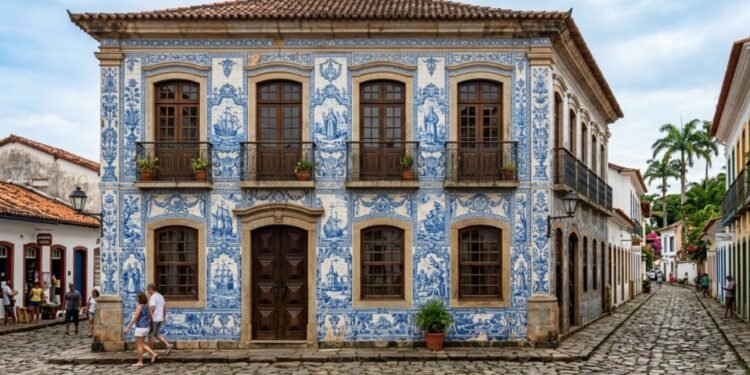 O clássico padrão em azul e branco não foi escolhido por acaso ou mera preferência estética dos arquitetos da época