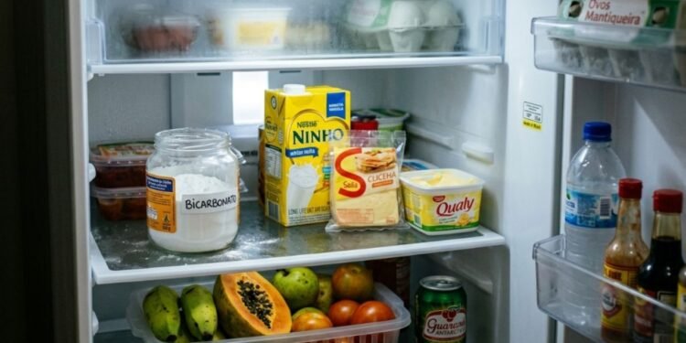Usar um pratinho de sobremesa ou pote largo com duas ou três colheres bem espalhadas funciona muito melhor do que deixar o pó concentrado em um recipiente fundo e estreito.