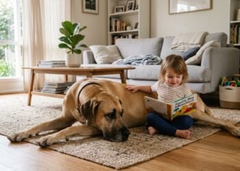 Cães gigantes para crianças: 4 raças enormes que surpreendem pela paciência e pelo jeito dócil