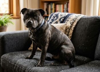 Seu cachorro solta muita caspa pelo sofá? Estes sinais ajudam a descobrir quando a descamação merece atenção